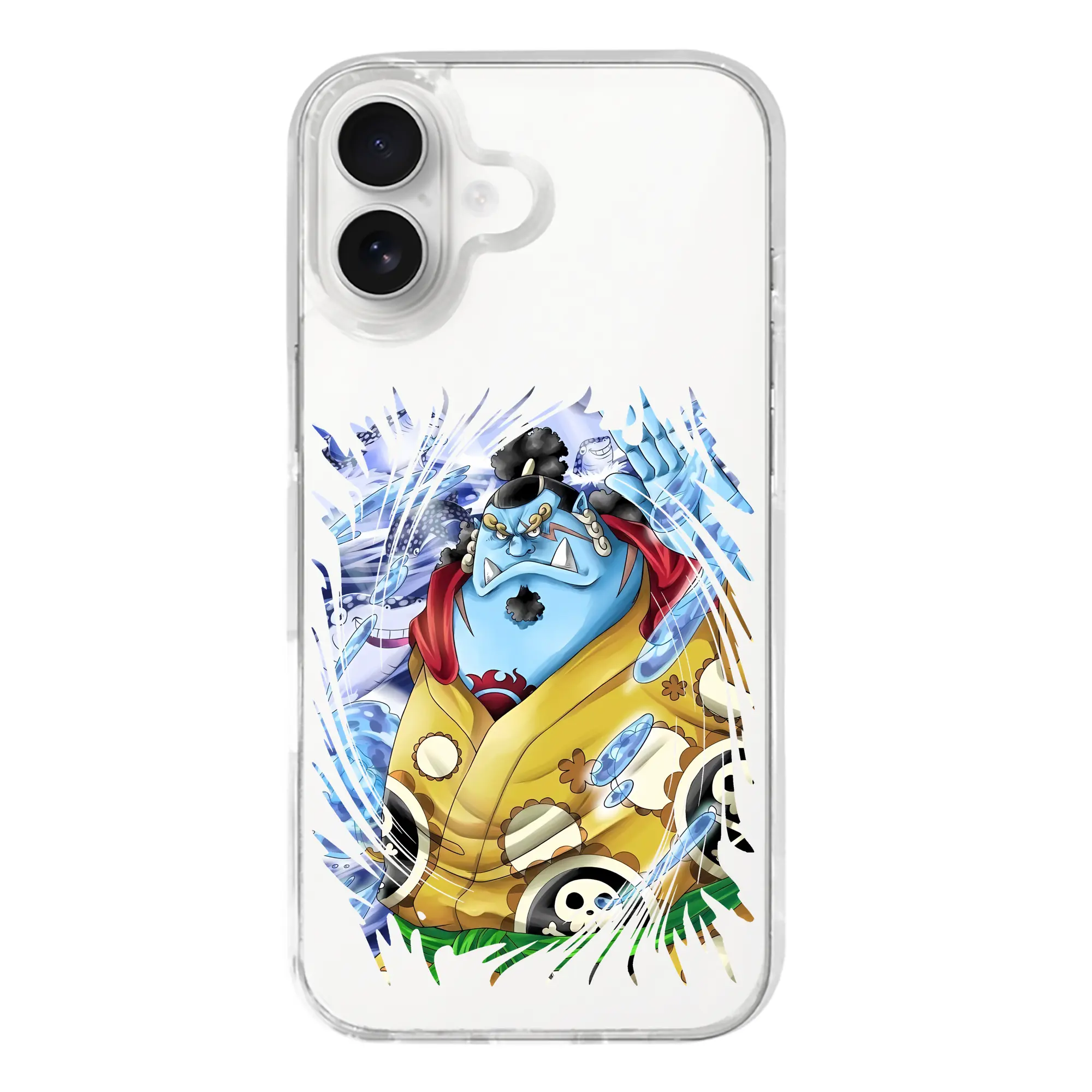 ワンピース グッズ ジンベエ - iPhone 17シリーズ 透明スマホケース – 薄型・耐衝撃・精密フィット保護カバー